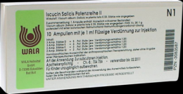 ISCUCIN salicis Potenzreihe II Ampullen 10X1 ml