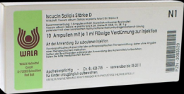 ISCUCIN salicis Strke D Ampullen 10X1 ml