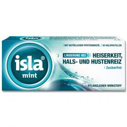 Ein aktuelles Angebot für Isla-Mint Pastillen 30 St Pastillen Halsschmerzen - jetzt kaufen, Marke Engelhard Arzneimittel.