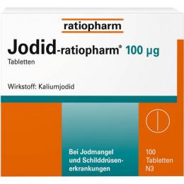 JODID-ratiopharm 100 µg Tabletten 100 St.