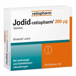 Ein aktuelles Angebot für JODID-ratiopharm 200 µg Tabletten 100 St Tabletten Mineralstoffe - jetzt kaufen, Marke ratiopharm GmbH.
