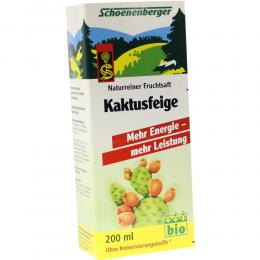KAKTUSFEIGE Saft Bio Schoenenberger 200 ml Saft