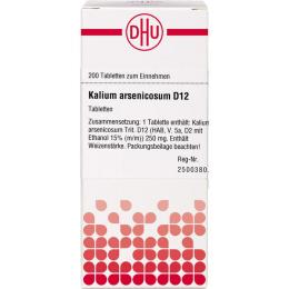 KALIUM ARSENICOSUM D 12 Tabletten 200 St.
