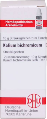 KALIUM BICHROMICUM D 12 Globuli 10 g