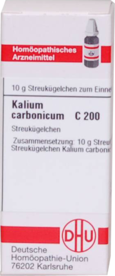 KALIUM CARBONICUM C 200 Globuli 10 g