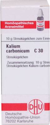 KALIUM CARBONICUM C 30 Globuli 10 g