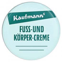 Ein aktuelles Angebot für KAUFMANNS FUSS U KOERPER 50 ml Creme Kosmetik & Pflege - jetzt kaufen, Marke Walter Kaufmann Nachf. GmbH.