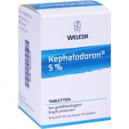 KEPHALODORON 5% Tabletten 250 St Tabletten