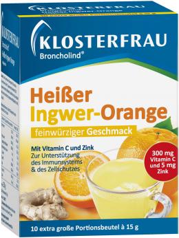 KLOSTERFRAU Broncholind heisser Ingwer-Orange Gran. 10 X 15 g Granulat
