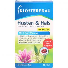 KLOSTERFRAU Husten & Hals Lutschtabletten 20 St.