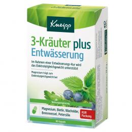 KNEIPP 3-Kräuter plus Entwässerung Kapseln 60 St Kapseln