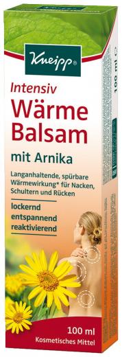 Ein aktuelles Angebot für KNEIPP Intensiv Wärme Balsam mit Arnika 100 ml Balsam Kälte- & Wärmetherapie - jetzt kaufen, Marke Kneipp GmbH.