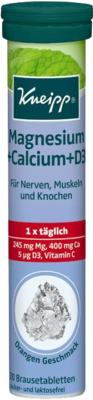 KNEIPP Magnesium+Calcium Brausetabletten 90 g