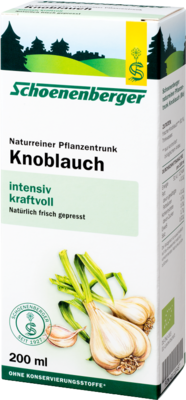 KNOBLAUCH NATURREINER Pflanzentr.Schoenenberger 200 ml