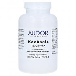 Ein aktuelles Angebot für KOCHSALZ 1000 mg Tabletten 300 St Tabletten Häusliche Pflege - jetzt kaufen, Marke Euro OTC & Audor Pharma GmbH.