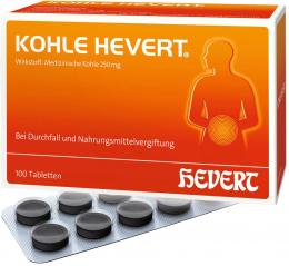 KOHLE HEVERT 100 St Tabletten