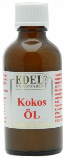 Ein aktuelles Angebot für KOKOSÖL 50 ml Öl Haarpflege - jetzt kaufen, Marke Edel Naturwaren GmbH.