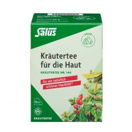 Ein aktuelles Angebot für KRÄUTERTEE für die Haut Nr.14a Bio Salus Fbtl. 15 St Filterbeutel Nahrungsergänzungsmittel - jetzt kaufen, Marke SALUS Pharma GmbH.