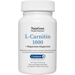 L-CARNITIN 1000 Carnipure+Magnesium vegan Kapseln 120 St.