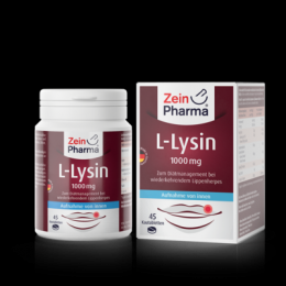 L-LYSIN 1000 mg Zitrone Kautabletten 45 St