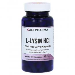 L-LYSIN 500 mg Kapseln 100 St Kapseln