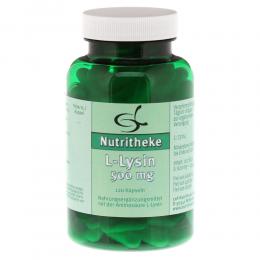 Ein aktuelles Angebot für L-LYSIN 500 mg Kapseln 120 St Kapseln Nahrungsergänzungsmittel - jetzt kaufen, Marke 11 A Nutritheke GmbH.