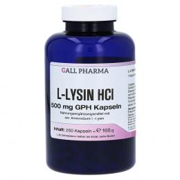L-LYSIN 500 mg Kapseln 250 St Kapseln
