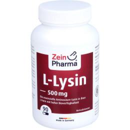 L-LYSIN 500 mg Kapseln 90 St.
