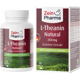 L-THEANIN Natural 250 mg Kapseln ZeinPharma 90 St.