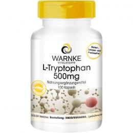 L-TRYPTOPHAN 500 mg Kapseln 100 St.