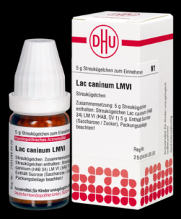 LAC CANINUM LM VI Globuli 5 g