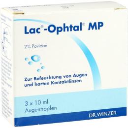 Lac-Ophtal MP 3 X 10 ml Augentropfen