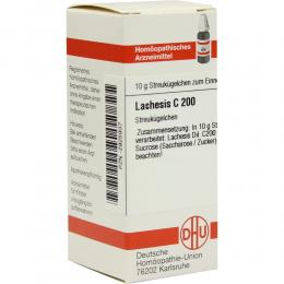 Ein aktuelles Angebot für LACHESIS C 200 Globuli 10 g Globuli Naturheilkunde & Homöopathie - jetzt kaufen, Marke DHU-Arzneimittel GmbH & Co. KG.
