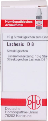 LACHESIS D 8 Globuli 10 g