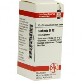 Ein aktuelles Angebot für LACHESIS D12 Globuli 10 g Globuli Naturheilmittel - jetzt kaufen, Marke DHU-Arzneimittel GmbH & Co. KG.