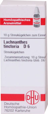 LACHNANTHES tinctoria D 6 Globuli 10 g