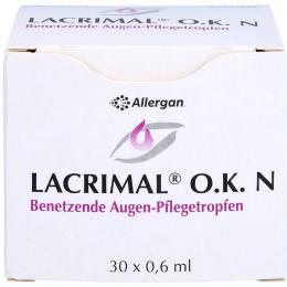 LACRIMAL O.K. N Augentropfen 18 ml