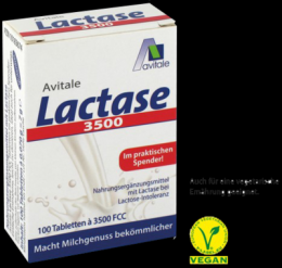 LACTASE 3.500 FCC Tabletten im Klickspender 7 g