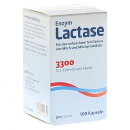 LACTASE 3300 FCC 200 mg Kapseln 100 St Kapseln