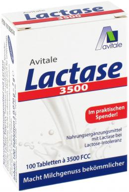 Lactase 3500 FCC 100 St Tabletten