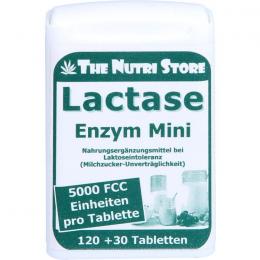 LACTASE 5.000 FCC Enzym Mini Tabl.im Dosierspender 120 St.