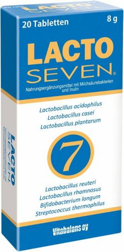 LACTO SEVEN Tabletten 20 St Tabletten