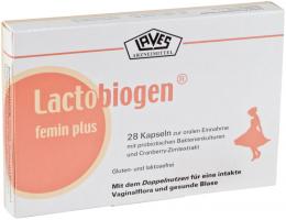 Ein aktuelles Angebot für LACTOBIOGEN femin plus Kapseln 28 St Kapseln Gedächtnis & Konzentration - jetzt kaufen, Marke Laves-Arzneimittel GmbH.