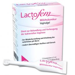 Ein aktuelles Angebot für LACTOFEM Milchsäurekur Vaginalgel 7 X 5 ml Vaginalgel Frauengesundheit - jetzt kaufen, Marke MIBE GmbH Arzneimittel.