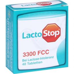 LACTOSTOP 3300 FCC Tabletten Klickspender 40 St Tabletten