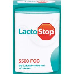 LACTOSTOP 5.500 FCC Tabletten Klickspender 120 St.