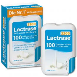 Ein aktuelles Angebot für LACTRASE 3.300 FCC Tabletten im Klickspender 100 St Tabletten Nahrungsergänzungsmittel - jetzt kaufen, Marke Pro Natura Gesellschaft mbH.