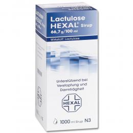 LACTULOSE Hexal Sirup 1000 ml Sirup