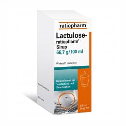 Ein aktuelles Angebot für LACTULOSE RATIOPHARM SIRUP 500 ml Sirup Verstopfung - jetzt kaufen, Marke ratiopharm GmbH.