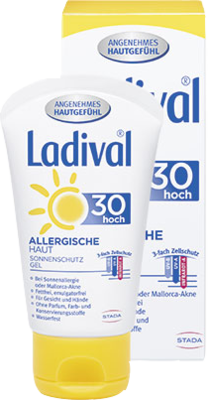 LADIVAL allergische Haut Gel LSF 30 50 ml